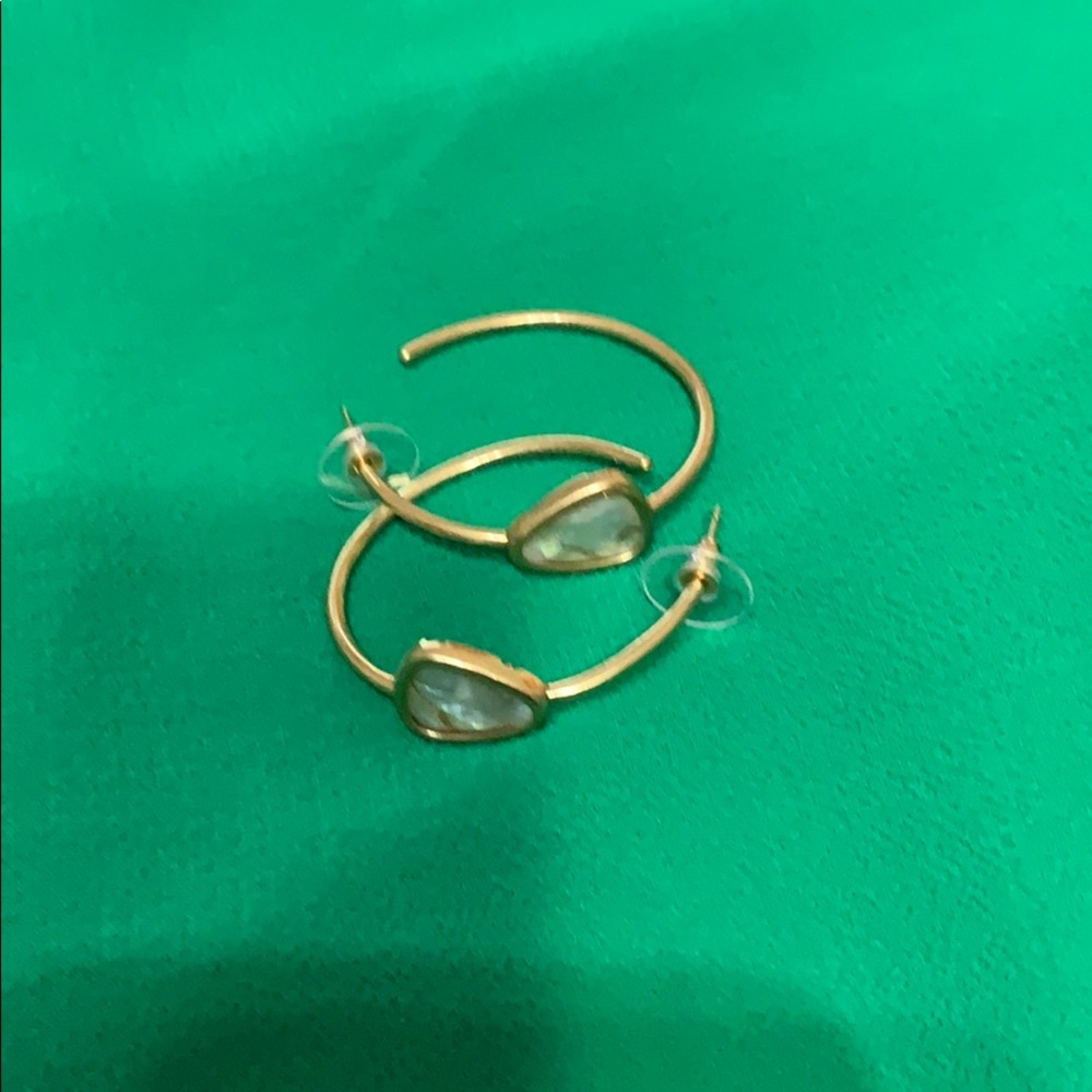 Hoop earrings